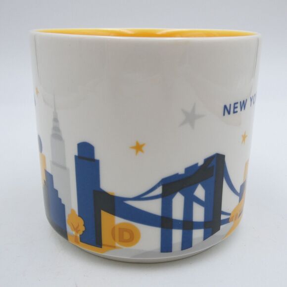 Starbucks You Are Here YAH Collection New York City 14 oz Coffee Mug 2017 - Picture 3 of 10